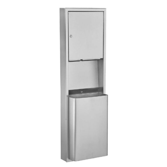 Tissue-Dispenser-Waste-Receptacle-Kinox-KPD2E